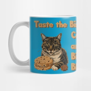 cat and biscuit bliss Mug